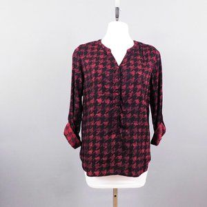 Bass Women Shirt‎ Red Black S